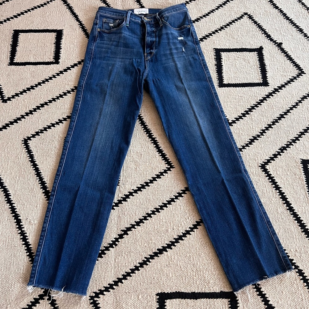 FRAME Le Sylvie Slender Straight
